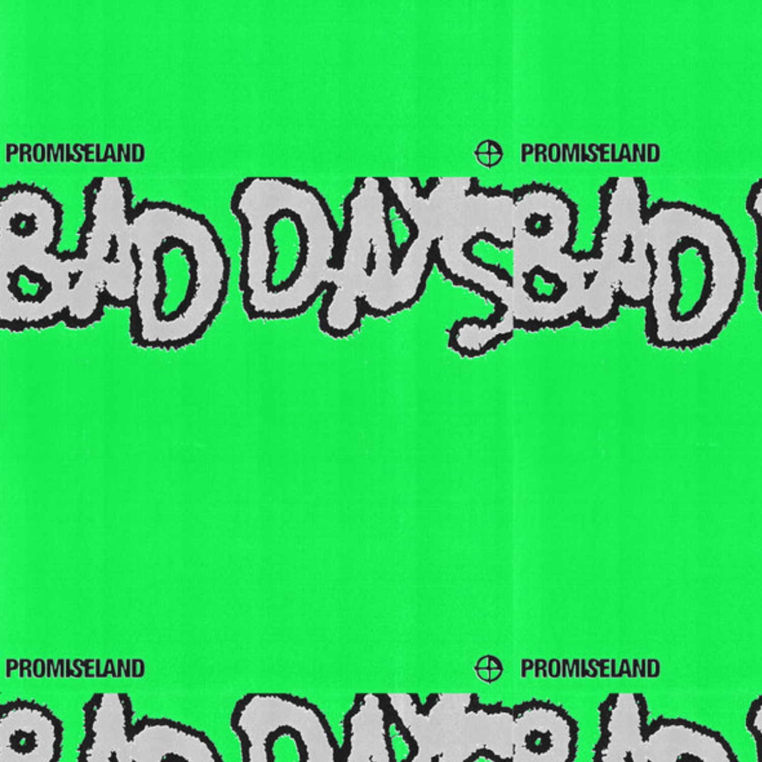 Cover image for Promiseland drops 'Bad Days' from debut album 'Sad But Happy', set for release on Oct 20th on Julian Casablancas' Cult Records.