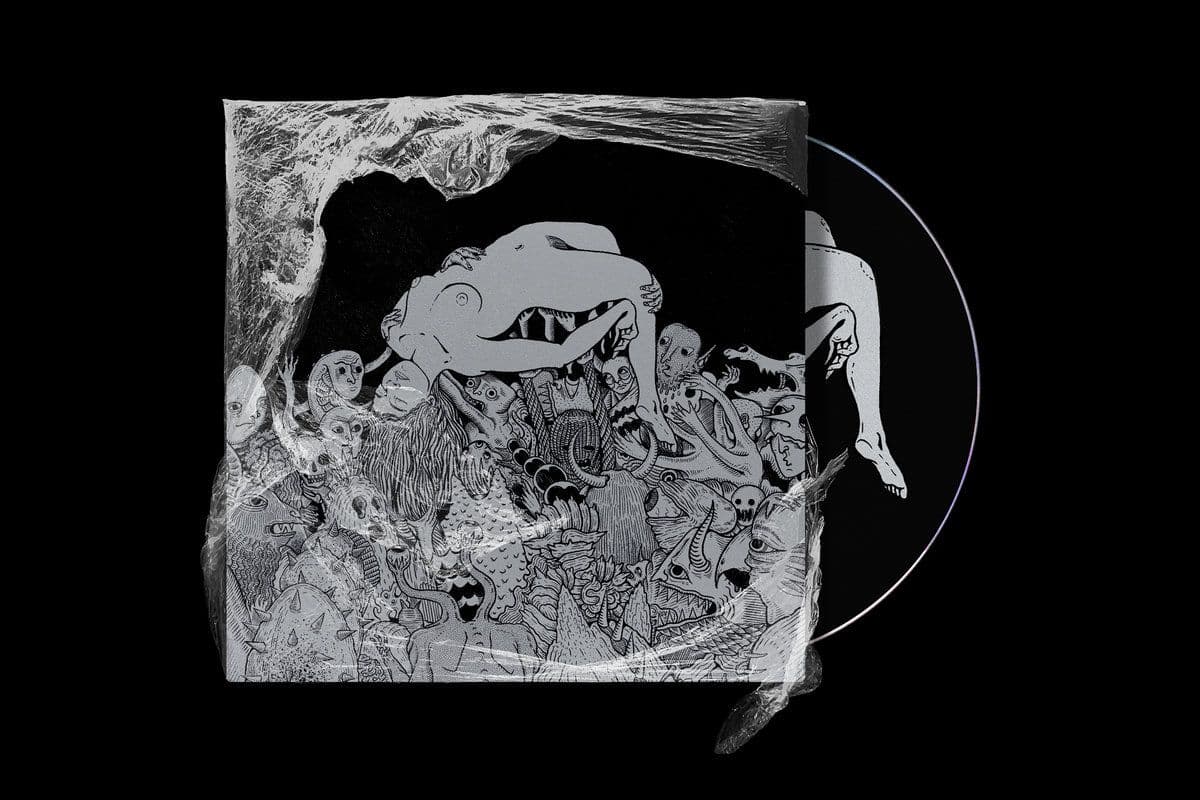 Cover image for Blind Delon release La Métamorphose with The KVB, Curses, Fivequestionmarks & Maenad Veyl.