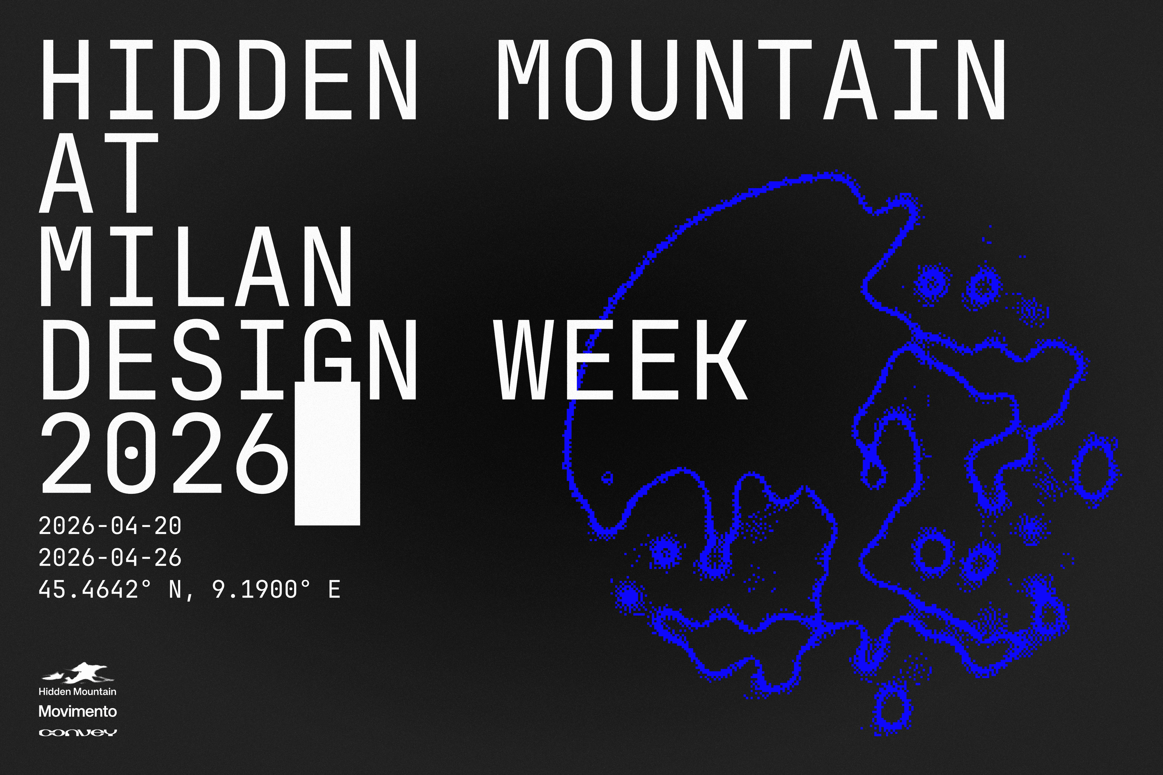 Hidden Mountain at Milan Design Week 2026.