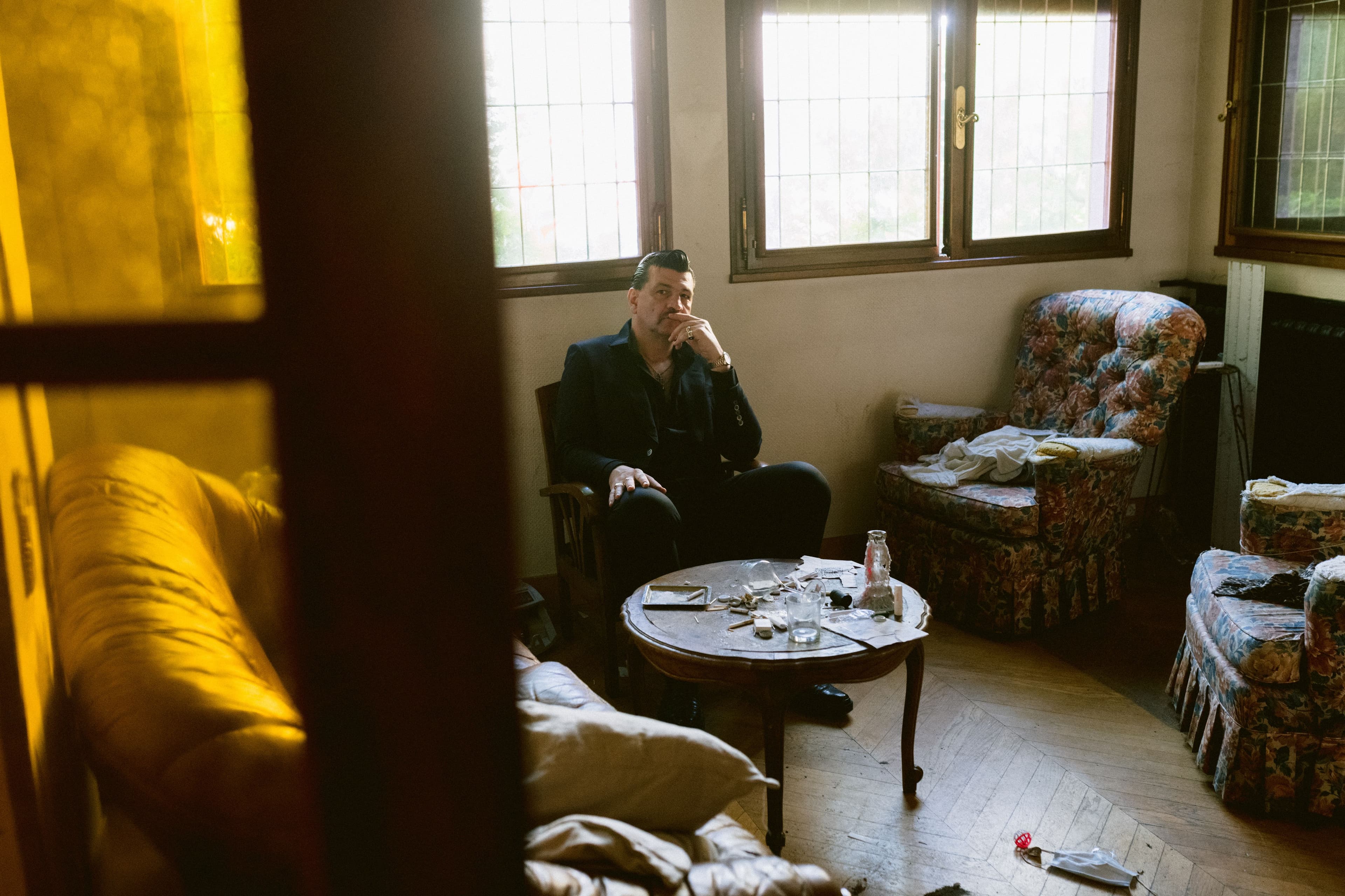 Cover image for Internationally revered, multi-faceted artist Arnaud Rebotini arrives on Veyl with his next EP, New Territory. Mastered at Hidden Mountain.